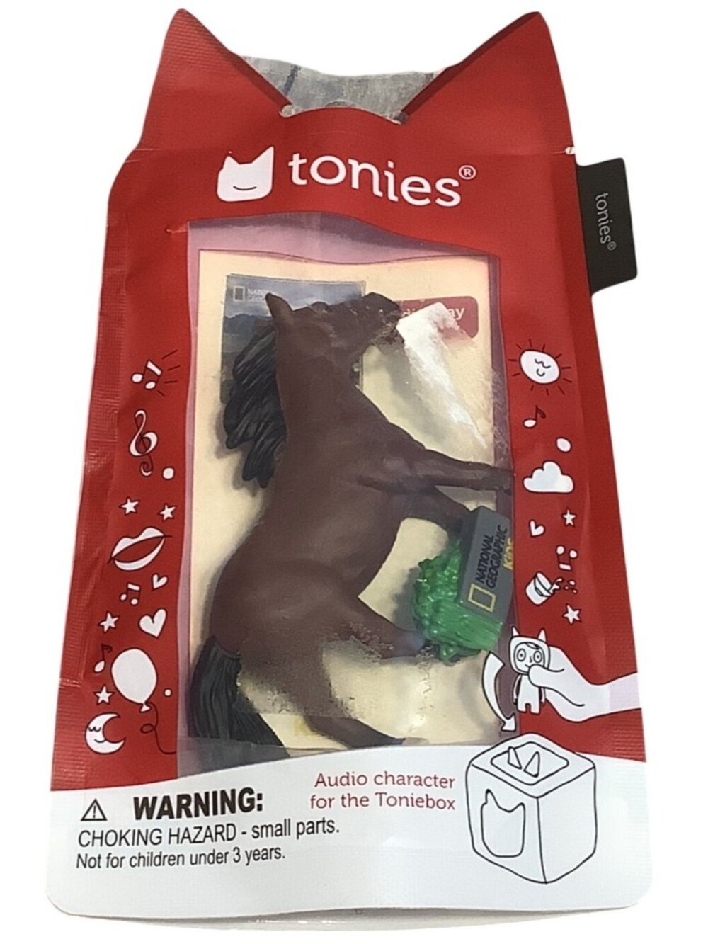 Tonies National Geographic Kids Horses  Audio Character For Toniebox Ages 6+